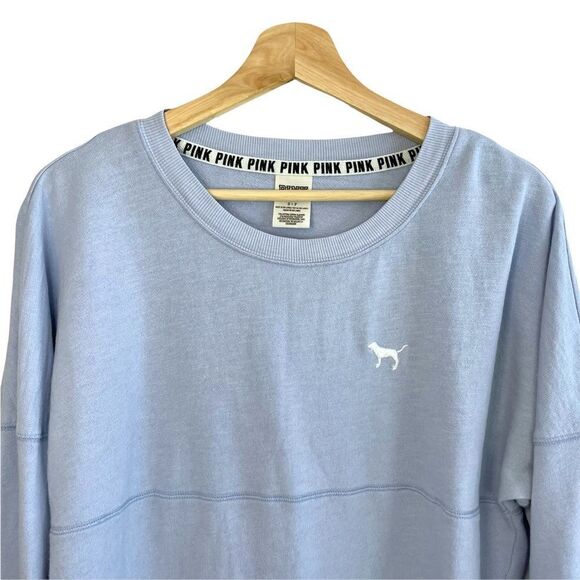 Pink Varsity Crew Neck Top - Picture 2 of 7